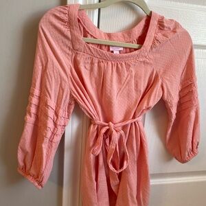 Isabel Maternity by Ingrid & Isabel Pink Textured Blouse XS
